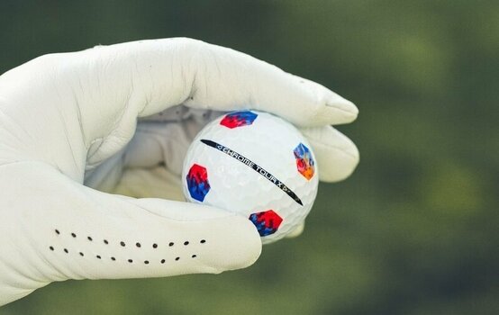 Nova loptica za golf Callaway Chrome Tour X White Golf Balls Red/Blue TruTrack - 6