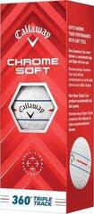 Golfové míčky Callaway Chrome Soft 2024 White 360 Triple Track Golfové míčky - 3