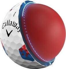 Golfball Callaway Chrome Soft 2024 White TruTrack Golfball - 4
