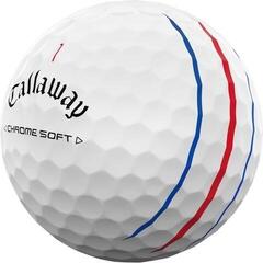 Golfball Callaway Chrome Soft 2024 White Triple Track Golfball - 1