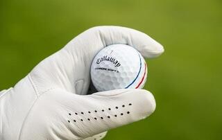 Golfball Callaway Chrome Soft 2024 White Triple Track Golfball - 5