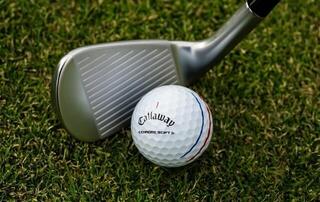 Golfball Callaway Chrome Soft 2024 White Triple Track Golfball - 7