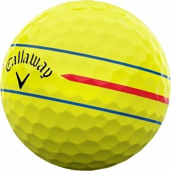 Nova loptica za golf Callaway Chrome Soft 2024 Yellow Golf Balls 360 Triple Track - 2