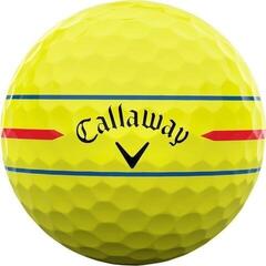 Golfball Callaway Chrome Soft 2024 Yellow 360 Triple Track Golfball - 2