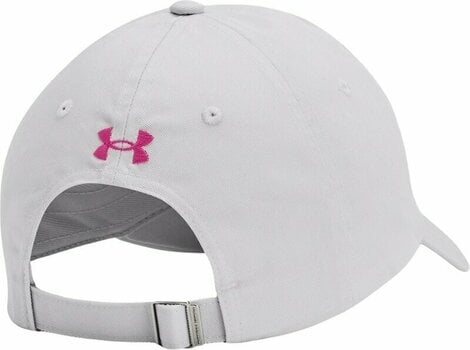 Baseball Cap Under Armour Women's UA Favorite Hat Halo Gray/Astro Pink UNI Baseball Cap - 2