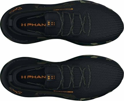 Παπούτσια Tρεξίματος Δρόμου Under Armour UA HOVR Phantom 3 SE Printed Running Shoes Black/Marine OD Green/Formula Orange 41 Παπούτσια Tρεξίματος Δρόμου - 4