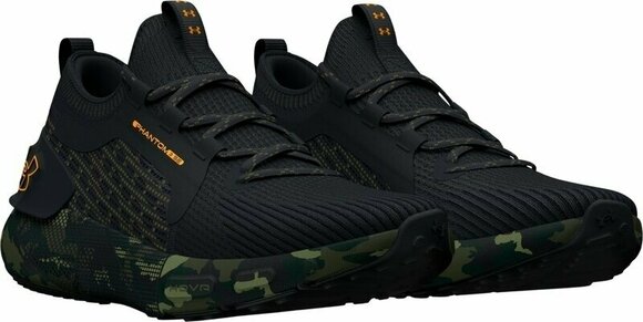 Silniční běžecká obuv Under Armour UA HOVR Phantom 3 SE Printed Running Shoes Black/Marine OD Green/Formula Orange 43 Silniční běžecká obuv - 3