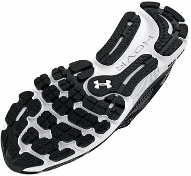 Løbesko til vej og asfalt Under Armour Men's UA HOVR Infinite 4 Running Shoes Black/White/Metallic Gun Metal 42 Løbesko til vej og asfalt - 4