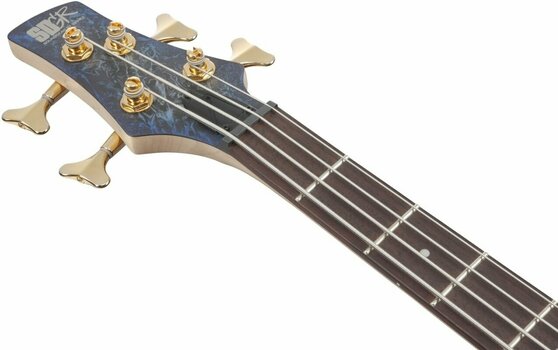 4-string Bassguitar Ibanez SR300EDX-CZM Cosmic Blue Frozen Matte - 6