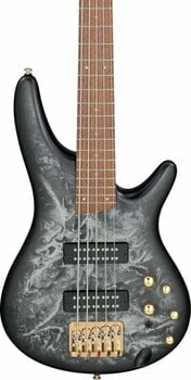 Gitara basowa 5-strunowa Ibanez SR305EDX-BZM Black Ice Frozen Matte - 4