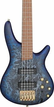 5-string Bassguitar Ibanez SR305EDX-CZM Cosmic Blue Frozen Matte - 4