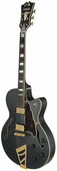 Semi-Acoustic Guitar D'Angelico Deluxe DH Matte Midnight - 2
