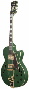Semi-akoestische gitaar D'Angelico Deluxe 175 Matte Emerald - 4
