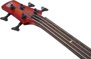 Fretless E-Bass Ibanez SRD900F-BTL Brown Topaz Burst Low Gloss Fretless E-Bass - 5