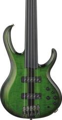 Fretless E-Bass Ibanez SDGB1-DMT Dark Moss Burst Fretless E-Bass - 3