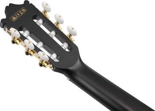 Klasická gitara s elektronikou Ibanez GA5MHTCE-WK 4/4 Weathered Black Open Pore Klasická gitara s elektronikou - 6