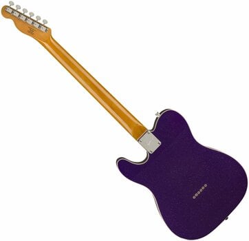 Guitare électrique Fender Squier FSR Classic Vibe Baritone Custom Telecaster Purple Sparkle - 2