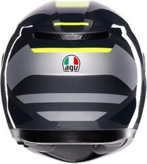 Čelada AGV K3 Shade Grey/Yellow Fluo L Čelada - 3