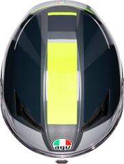 Čelada AGV K3 Shade Grey/Yellow Fluo L Čelada - 6