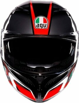 Kaciga AGV K3 Striga Black/Grey/Red XS Kaciga - 2