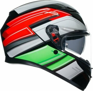 Каска AGV K3 Wing Black/Italy XS Каска - 6