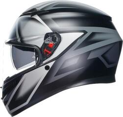 Capacete AGV K3 Compound Matt Black/Grey XL Capacete - 2