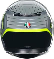 Capacete AGV K3 Rodio Grey/Black/Yellow Fluo - 3