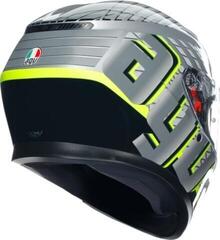 Helm AGV K3 Decept Grey/Black/Yellow Fluo - 4