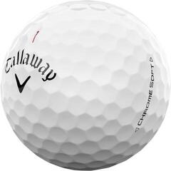 Golfbollar Callaway Chrome Soft 2024 White Basic Golfbollar - 1