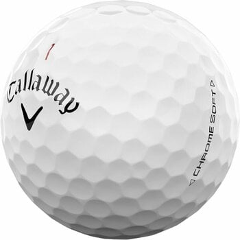 Nova loptica za golf Callaway Chrome Soft 2024 White Golf Balls Basic - 2