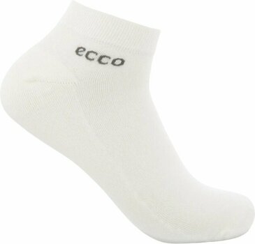 Ponožky Ecco Longlife Low Cut 2-Pack Socks Ponožky Bright White - 2