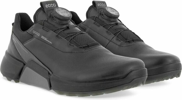 Calzado de golf de mujer Ecco Biom H4 BOA Womens Golf Shoes Black/Magnet Black 37 - 8