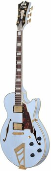Chitarra Semiacustica D'Angelico Deluxe SS Stairstep Matte Powder Blue - 4