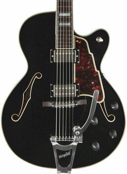 Semi-akoestische gitaar D'Angelico Excel 175 Zwart - 4
