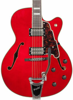 Halvakustisk gitarr D'Angelico Excel 175 Cherry - 2