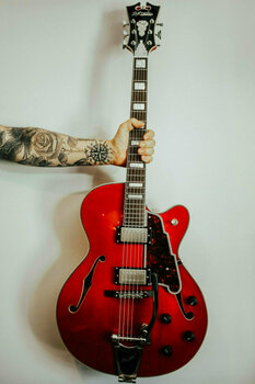 Semi-Acoustic Guitar D'Angelico Excel 175 Cherry - 4