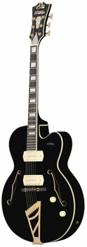 Halvakustisk gitarr D'Angelico Excel 59 Black - 2