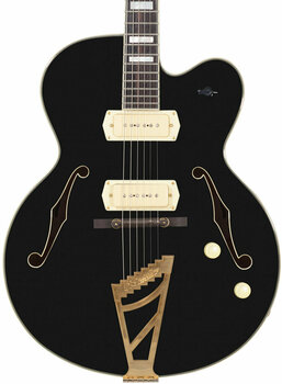 Halvakustisk gitarr D'Angelico Excel 59 Black - 3