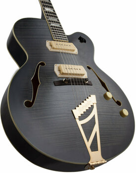 Guitare semi-acoustique D'Angelico Excel 59 Grey Black - 5