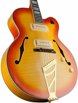 Halvakustisk gitarr D'Angelico Excel 59 Sunburst - 4