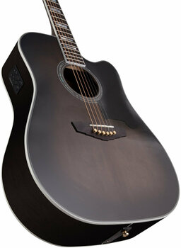 electro-acoustic guitar D'Angelico Excel Bowery Grey Black - 3