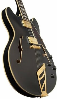 Guitare semi-acoustique D'Angelico Excel DC Stairstep Black - 2