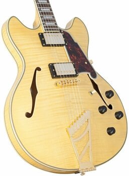 Halvakustisk gitarr D'Angelico Excel DC Stairstep Natural-Tint - 2