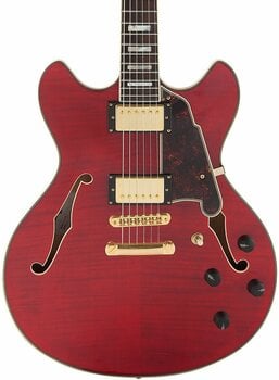 Jazz gitara D'Angelico Excel DC Stop-bar Cherry - 3