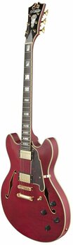 Jazz gitara D'Angelico Excel DC Stop-bar Cherry - 4