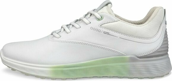 Golfsko til kvinder Ecco S-Three Womens Golf Shoes White/Matcha 36 - 2