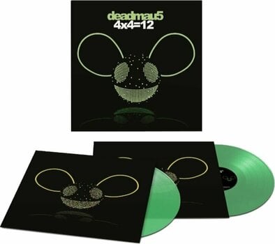 Schallplatte Deadmau5 - 4x4=12 (Transparent Green Coloured) (2 LP) - 2
