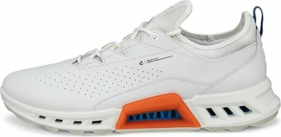 Men's golf shoes Ecco Biom C4 Mens Golf Shoes White/Mazzarine Blue 39 - 2