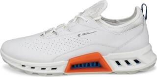 Men's golf shoes Ecco Biom C4 White/Mazzarine Blue - 1