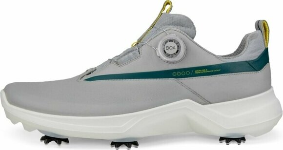 Férfi golfcipők Ecco Biom G5 BOA Mens Golf Shoes Concrete/Baygreen 40 - 2